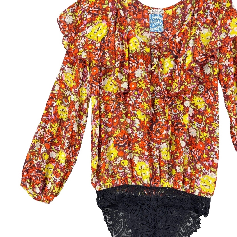 (NWT) Women's Intimately Free by Free People Say It To Me Bodysuit Size S (Red) - Picture 7 of 16